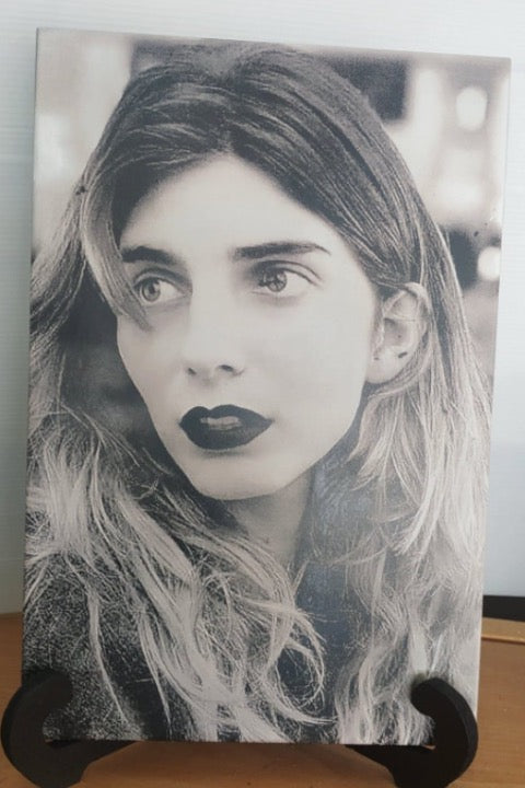 Fine photo engraving with a laser engraving machine