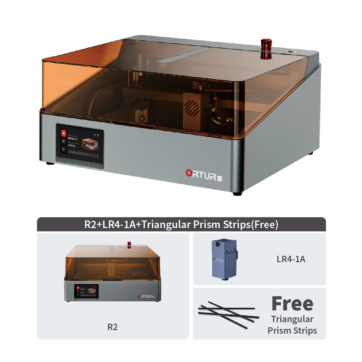 ORTUR R2 Smart Laser Engraver | As Simple as Your First Smartphone (One-Tap Control)