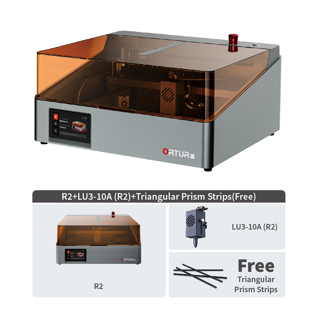 ORTUR R2 Smart Laser Engraver | As Simple as Your First Smartphone (One-Tap Control)
